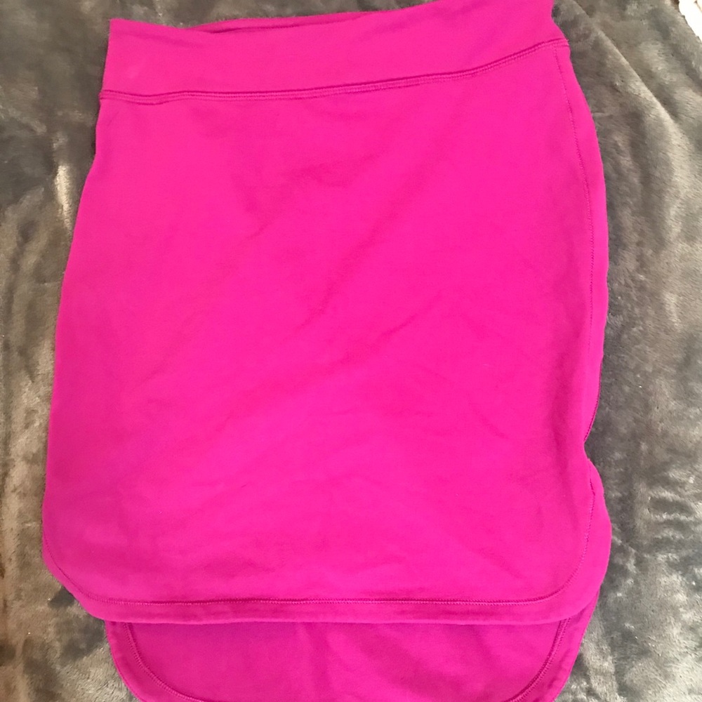Lululemon high-low mini skirt